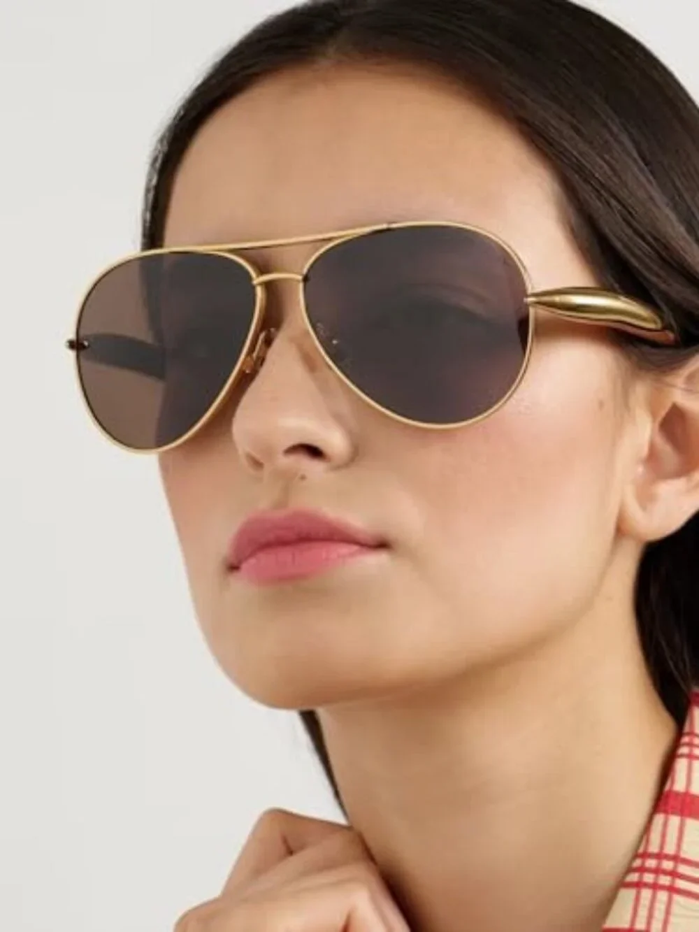 BRAND NEW Retro Gold Aviator Sunglasses for Women Men